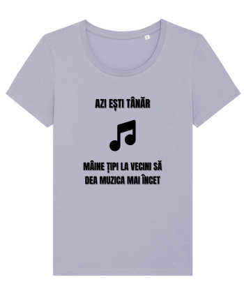 Azi esti tanar maine tipi la vecini sa dea muzica mai incet Lavender