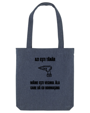 Azi esti tanar maine esti vecinul ala care da cu bormasina Midnight Blue