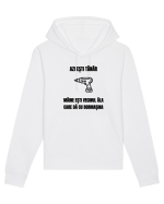 Azi esti tanar maine esti vecinul ala care da cu bormasina Hanorac Unisex Drummer