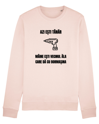 Azi esti tanar maine esti vecinul ala care da cu bormasina Candy Pink