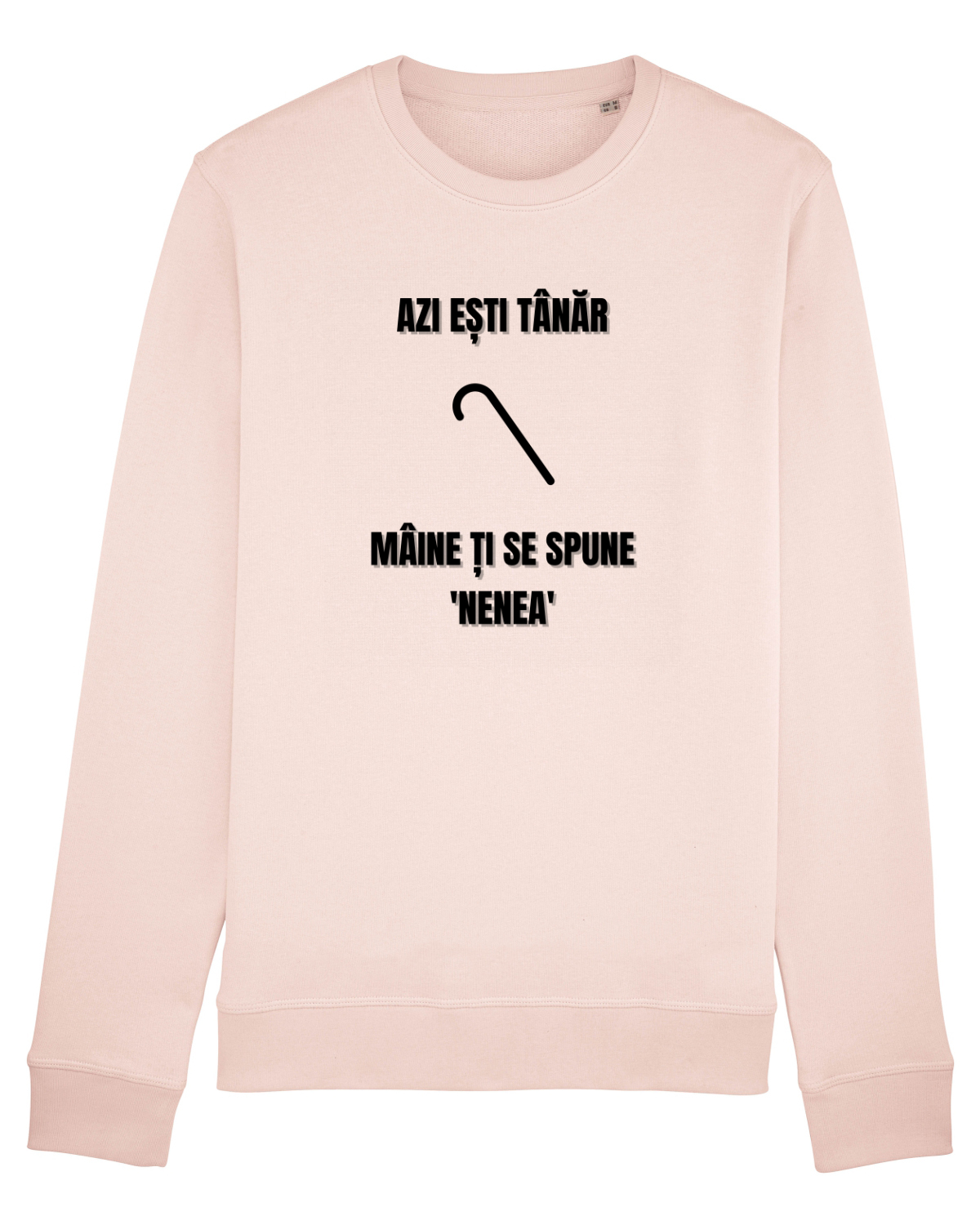 Bluză mânecă lungă Unisex Rise Candy Pink