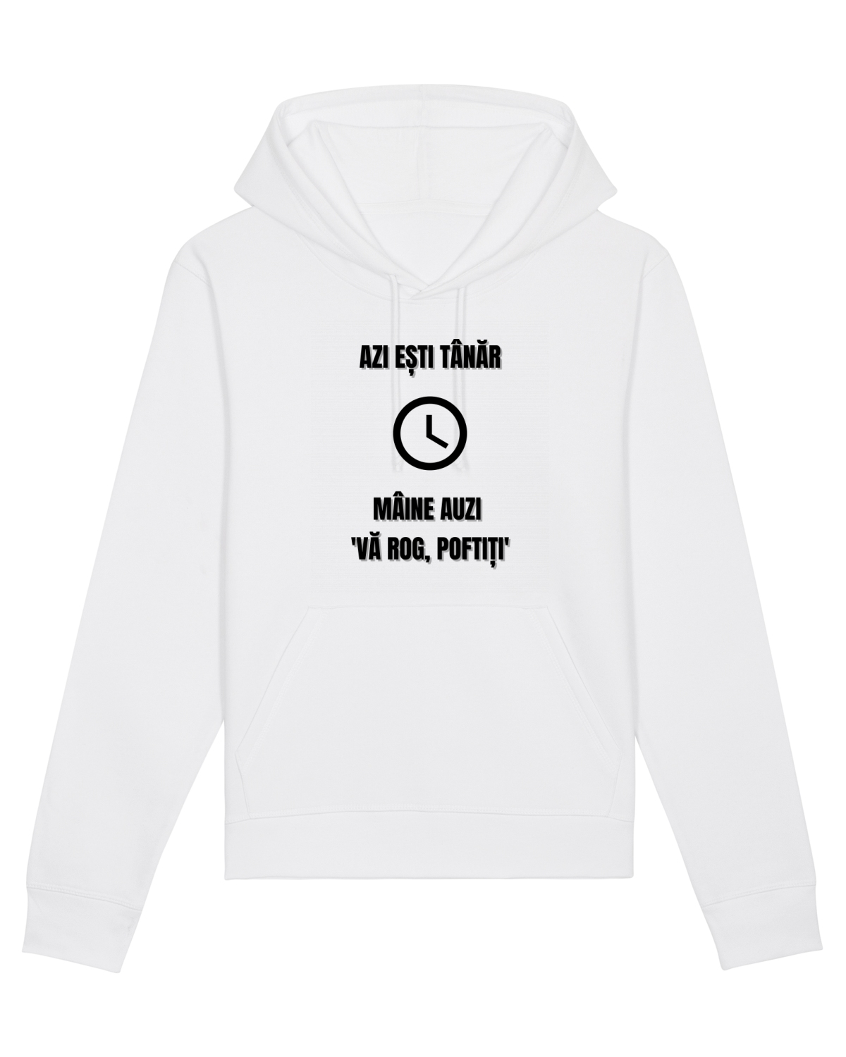 Hanorac Unisex Drummer White