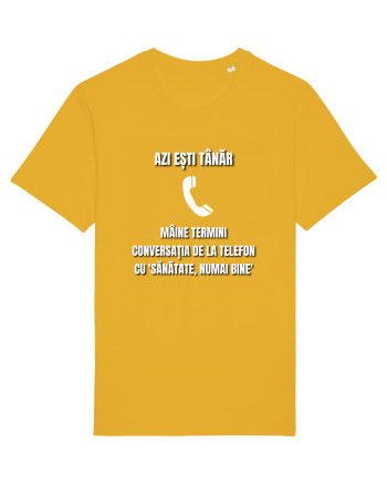 Azi esti tanar maine termini conversatia de la telefon cu sanatate Spectra Yellow