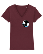 SWIMMER Tricou mânecă scurtă guler V Damă Evoker