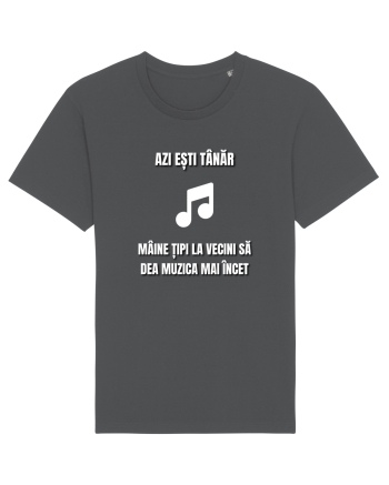 Azi esti tanar maine tipi la vecini sa dea muzica mai incet Anthracite