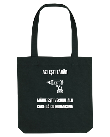 Azi esti tanar maine esti vecinul ala care da cu bormasina Black