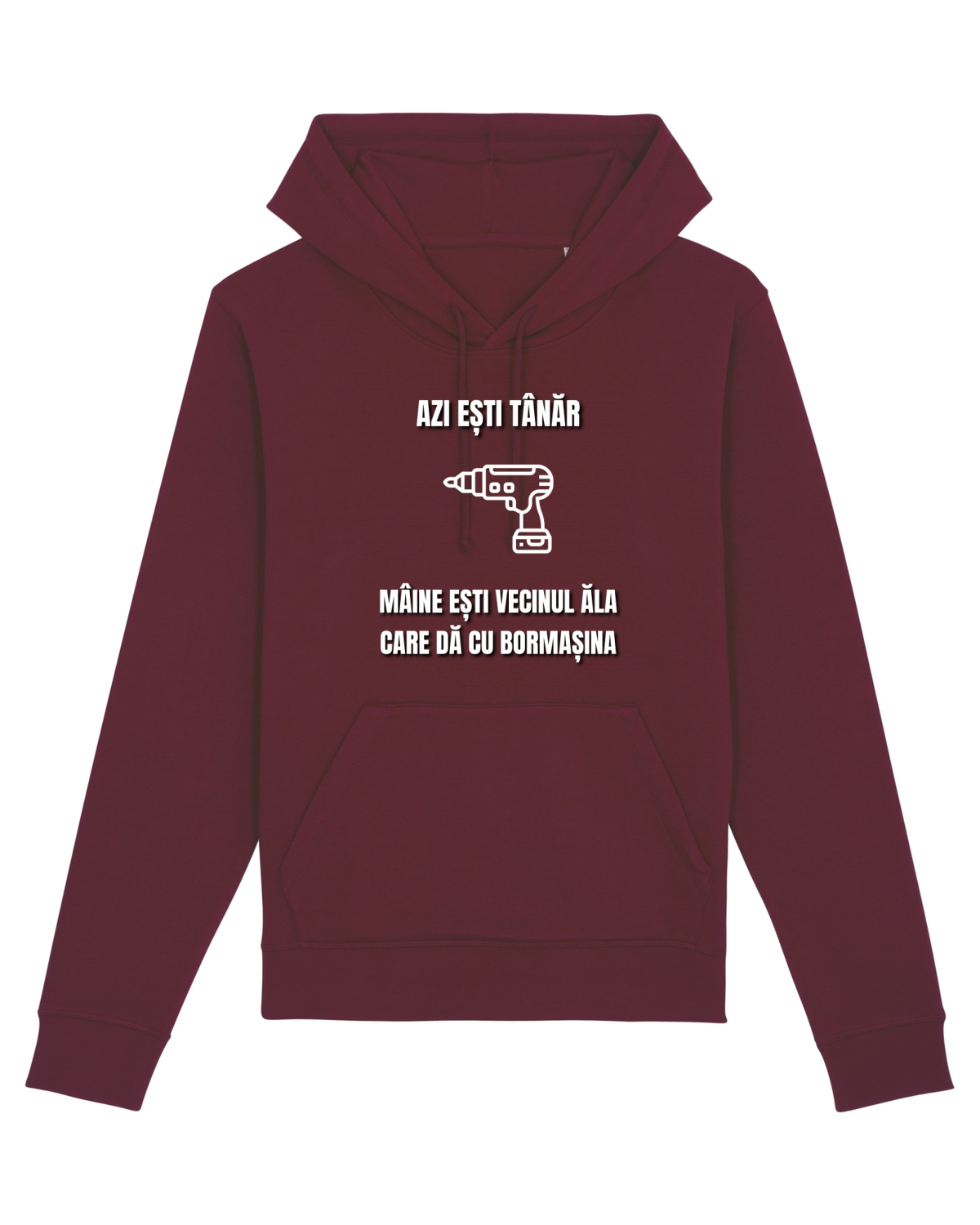 Hanorac Unisex Drummer Burgundy