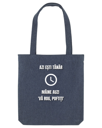 Azi esti tanar maine auzi va rog, poftiti Midnight Blue