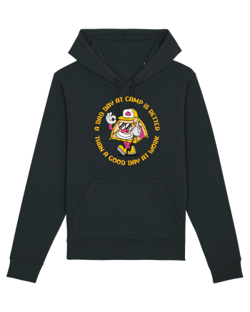 pentru camping - A bad day at camp is better than a good day at work Black