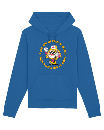 pentru camping - A bad day at camp is better than a good day at work Royal Blue