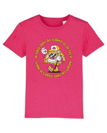 pentru camping - A bad day at camp is better than a good day at work Raspberry