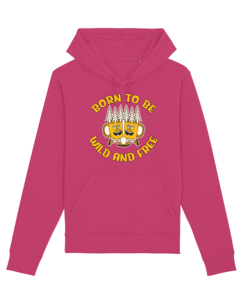 pentru camping - Born to be wild and free Raspberry