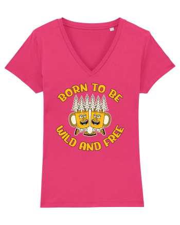 pentru camping - Born to be wild and free Raspberry