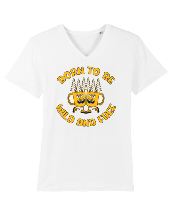pentru camping - Born to be wild and free White