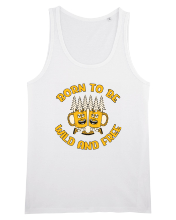 pentru camping - Born to be wild and free White