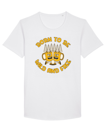 pentru camping - Born to be wild and free White