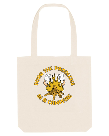 pentru camping - Burn the problems in a campfire Natural