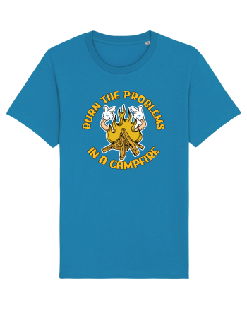 pentru camping - Burn the problems in a campfire Azur