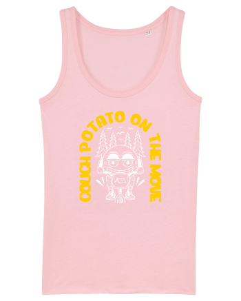 pentru camping - Couch potato on the move Cotton Pink