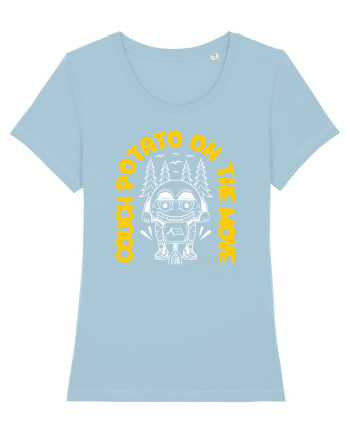 pentru camping - Couch potato on the move Sky Blue