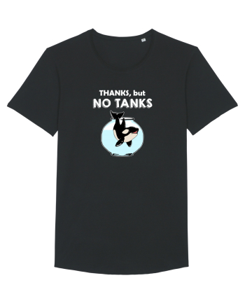 Thanks, but NO TANKS Black