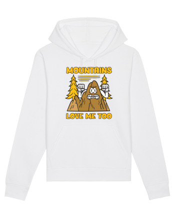 pentru camping - Mountains love me too White