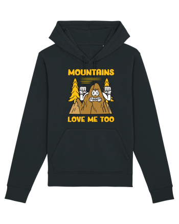 pentru camping - Mountains love me too Black