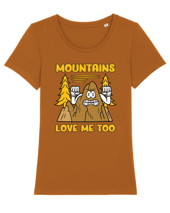pentru camping - Mountains love me too Roasted Orange