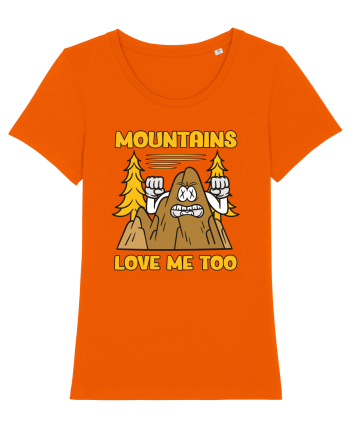 pentru camping - Mountains love me too Bright Orange