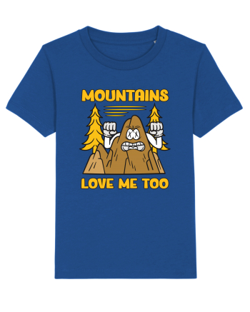pentru camping - Mountains love me too Majorelle Blue