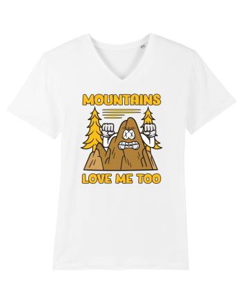 pentru camping - Mountains love me too White
