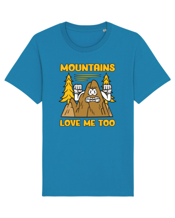 pentru camping - Mountains love me too Azur