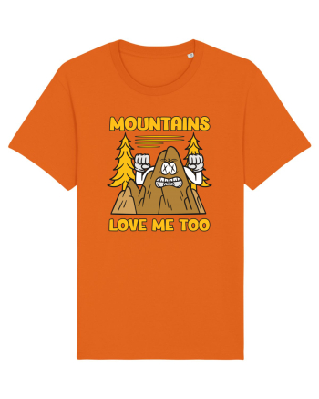 pentru camping - Mountains love me too Bright Orange