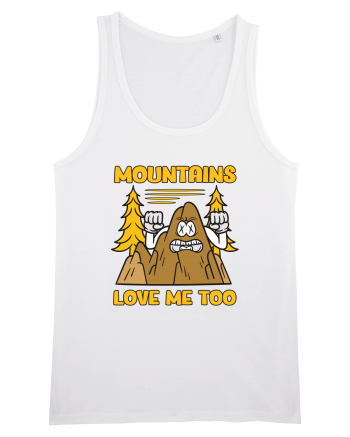 pentru camping - Mountains love me too White