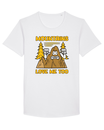 pentru camping - Mountains love me too White