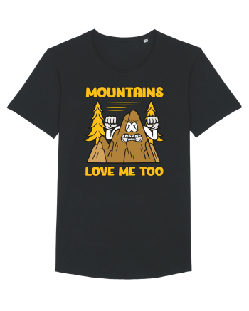pentru camping - Mountains love me too Black