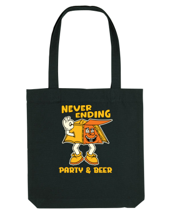 pentru camping - Neverending party and beer Black