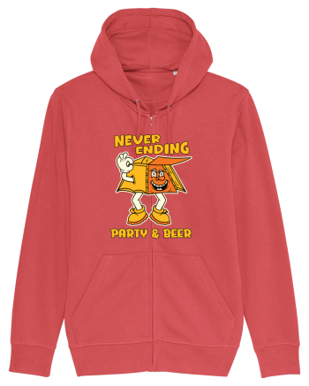 pentru camping - Neverending party and beer Carmine Red
