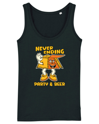 pentru camping - Neverending party and beer Black
