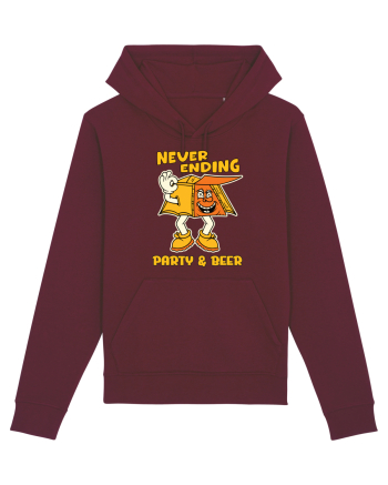 pentru camping - Neverending party and beer Burgundy