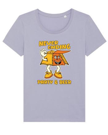 pentru camping - Neverending party and beer Lavender