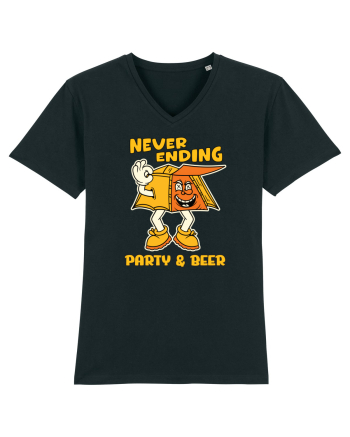 pentru camping - Neverending party and beer Black
