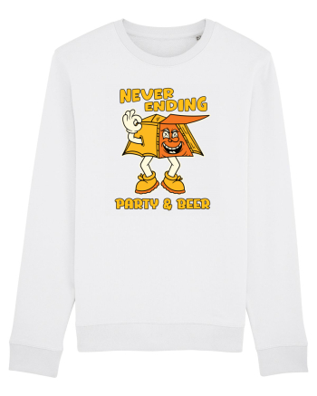 pentru camping - Neverending party and beer White