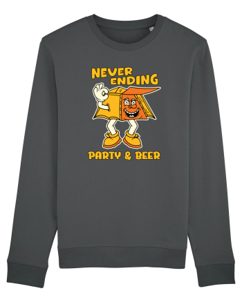 pentru camping - Neverending party and beer Anthracite