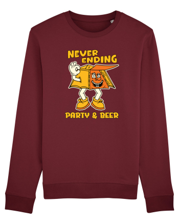 pentru camping - Neverending party and beer Burgundy