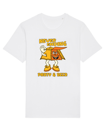 pentru camping - Neverending party and beer White