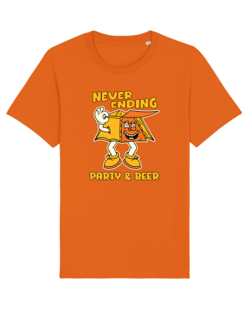 pentru camping - Neverending party and beer Bright Orange