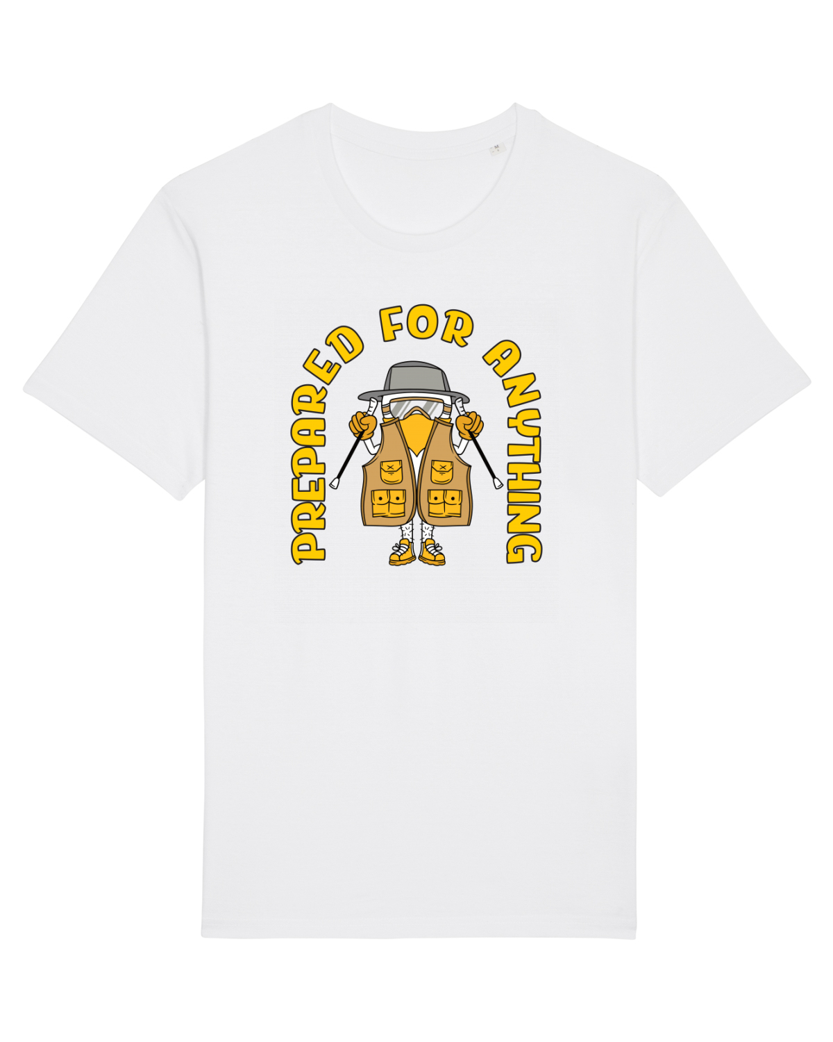 Tricou mânecă scurtă Unisex Rocker White