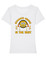 pentru camping - Summer hiking is the best Tricou mânecă scurtă guler larg fitted Damă Expresser