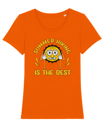 pentru camping - Summer hiking is the best Bright Orange